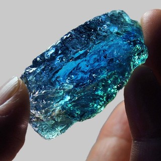 143.5Ct Aquamarine Super Santa Maria Facet Rough Specimen Blue Crystal UYHLA36