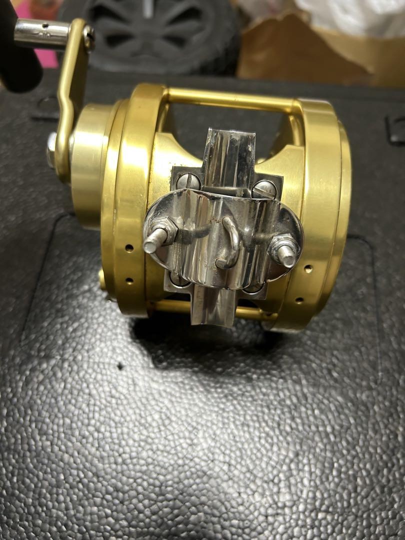FIN-NOR Gold Fishing Reel Made in 1997 | eBay