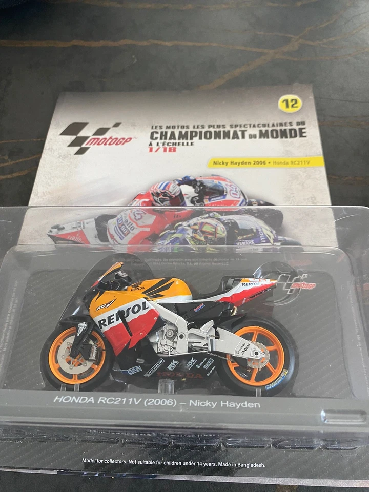 ALTAYA MOTO GP 1/18 HONDA RC211V NICKY HAYDEN 2006 - Photo 1/2