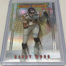 1999 Bowman Unexpected Delights Early Risers Randy Moss #U5 HOF