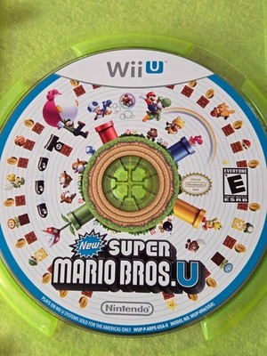 New Super Mario Bros. U (Nintendo 2012) Tested Working With Manual. No Art Cover