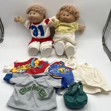 Cabbage Patch Kids Doll By Coleco 1978 1982 Twins Blond Hair BOYS Xavier Roberts