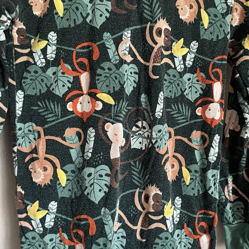 Juego de pijama de dos piezas Little Sleepies Monkeying Around talla 3T - Imagen 2 de 5