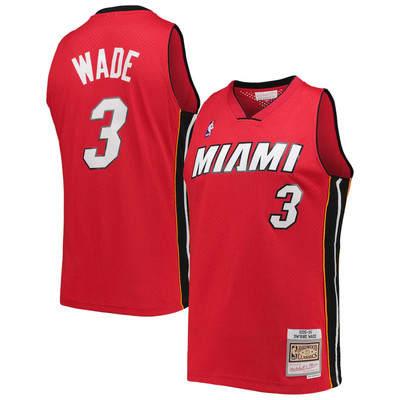 Miami Heat Kinder Trikot NBA Mitchell & Ness ALT Top - Wade - Neu