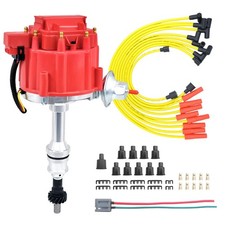 Hei Distributor Cap Rotor Wire Set Ford 351 400 460 65000v Ka-1046013