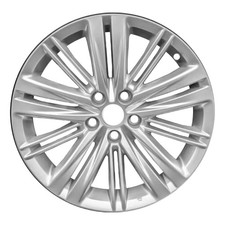95182 Reconditioned OEM 18x7.5 Aluminum Wheel Painted Sparkle Silver
