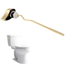 Metal Toilet Handle Replacement, Compatible with TOTO THU068 CP Trip Lvr for ...