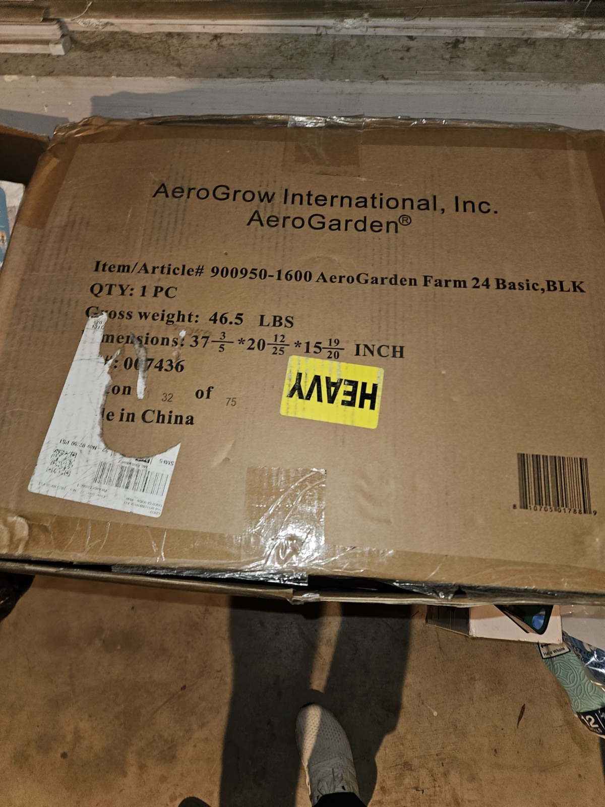 AeroGarden Farm 24 Basic Garden Kit System Indoor Hydroponic NEW