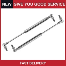 2 pcs10inch/254mm 10lb/45N/4.5kg Stainless Steel Lift Support Struts Gas Spring