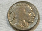 1914 buffalo nickel five cent US coin