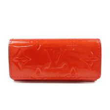 Louis Vuitton Monogram Vernis Multicles 4 Key Holder Rouge M91211 Auth Used F/S