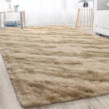 Area Rugs for Living Room Bedroom, Machine Washable 4x6 Feet Soft Fluffy Shag...
