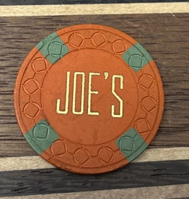 Joe s Gerlach Club Casino $1 Casino Poker Gaming Chip