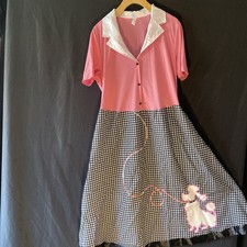 Sequin POODLE Dress Costume Sz Large 14/16 Adult