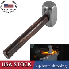 3lb Blacksmith Hammer Handmade Forge Knife Ma...