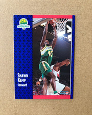 1991-92 Fleer Shawn Kemp  - #192.  Seattle Supersonics