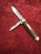 Vintage Knife Hibbard Spencer Bartlett OVB Jack 1900s OLD Folding Pocket Knife