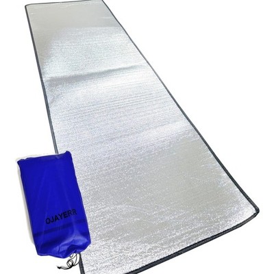 Alu Isomatte Schaummatten Schlafmatte für Camping Isoliermatte Isolierdecke F...