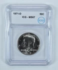 1971-D Kennedy Half Dollar MS67 ICG *3769