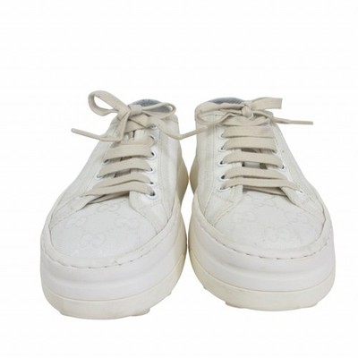 Shoes】GUCCI TENNIS 1977 Current Model GG Canvas Sneakers 746767