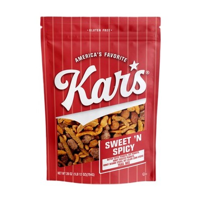 Kar s Nuts Sweet 'N Spicy Trail Mix, 28 oz   Resealable 28 Ounce (Pack of 1) 