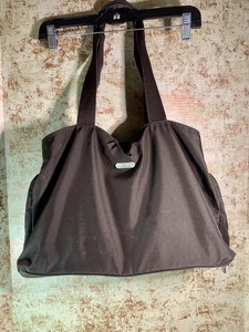 tote with red interior