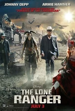 The Lone Ranger movie poster (a) - Johnny Depp, Armie Hammer - 11 x 17 inches