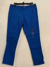 NWT Arizona Jeans Girls Skinny Pants Sz 16.5 Plus Blue Retail: 32 MW-207 