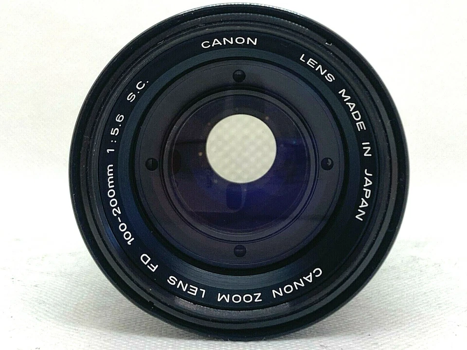 【 N. MINT / Rare "O" 】 Canon FD 100-200mm F/5.6 S.C. MF Zoom Lens from Japan JPN - Image 2 of 4