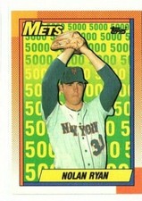 1990 Topps Nolan Ryan New York Mets #2 Baseball Card HOF