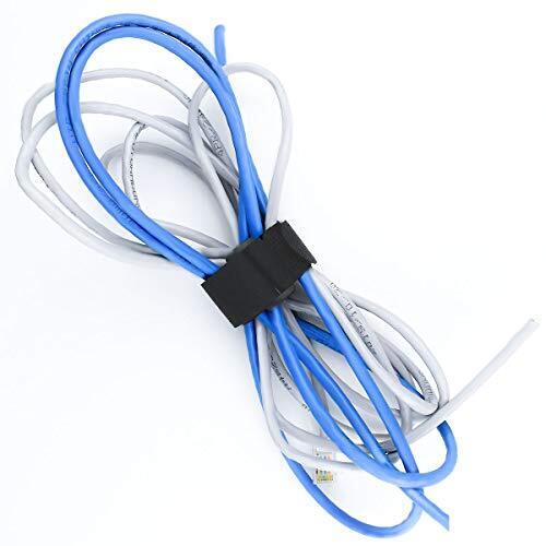 20 Pack Reusable Cinch Straps Fastening Cable Nylon Hook and Loop Cinch - Bild 6 von 7