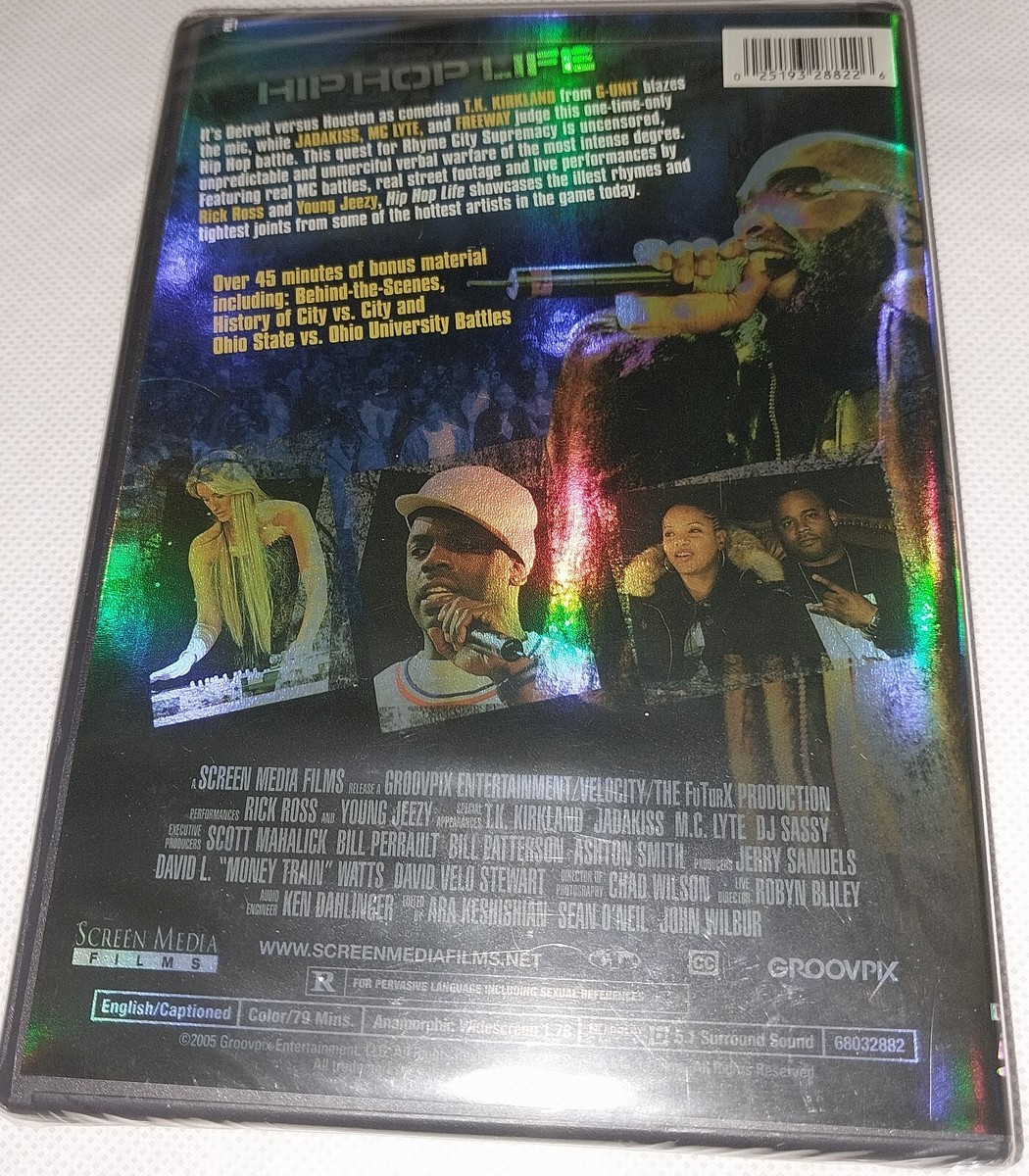 Brand New Hip Hop Life DVD Hosted by TK Kirkland Jeezy Rick