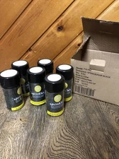 Lot Of 6 Wilton Sprinkles Colored Sugar, Black - 710-762 Brand New