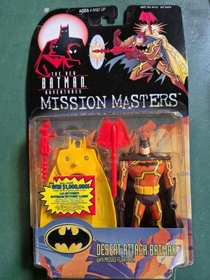 Batman Adventures Mission Masters ''Desert Attack Batman'' von Hasbro 1999