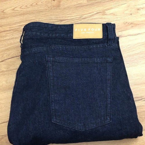 New Five Four Los Angeles Jeans Men's 40 Rinse Wash Straight Leg Back Pockets - Picture 1 of 7