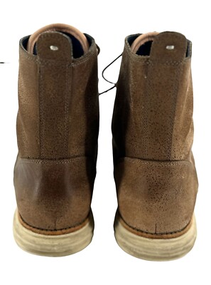 Cole Haan Lunargrand Lace Combat Cap Toe Boots Beige Suede Mens Size 10 M C12018 Cole Haan Lunargrand Lace Combat Cap Toe Boots Beige Suede  main image 2