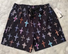 Saint Studios Jewel Crosses Swimming Shorts Size S-XL New With Tags