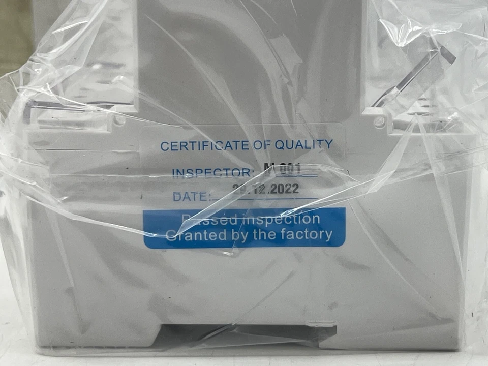 220V 3 X 20 (80) A 3 Phase 4 Wire Din Rail Electronic Energy Meter, S Type - Image 4 of 4