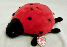 Ty Beanie Buddy LUCKY the Ladybug 1999, Retired & New 