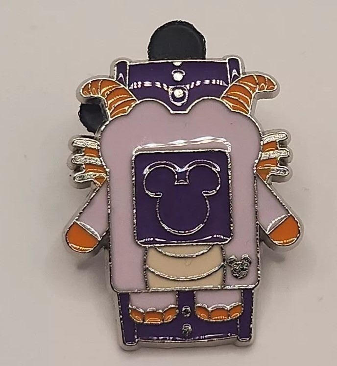 2007 Disney Trading Pin Hidden Mickey Purple Dragon Figment Magic Pin 3 Of 5 