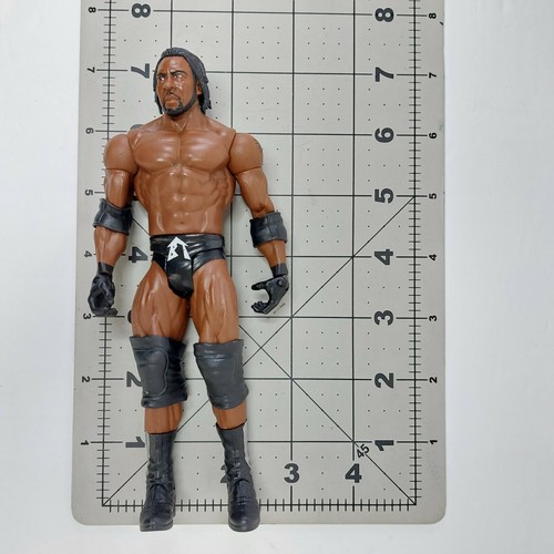 WWE Booker T Mattel Basic Action Figure WCW Wrestlemania Heritage 2013 - Foto 7 di 7