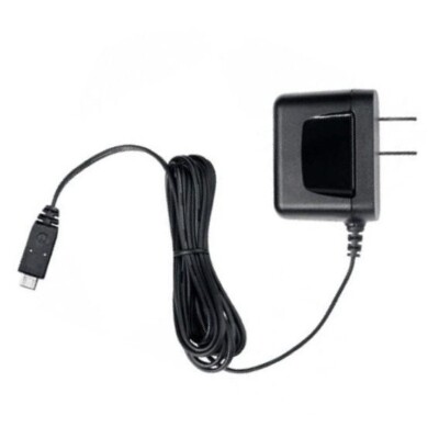Motorola SPN5674A SSW-2285US 5V 500 mA Micro USB Black Travel Wall