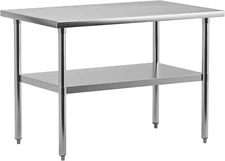 Stainless Steel Work Table 36 x 24 Inches