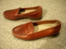 Men's Rockport Vibram Penny Loafer Style Shoes Size 8.5