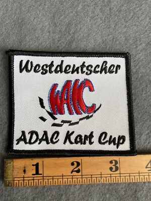 Westdentscher ADAC Kart Cup Patch A0