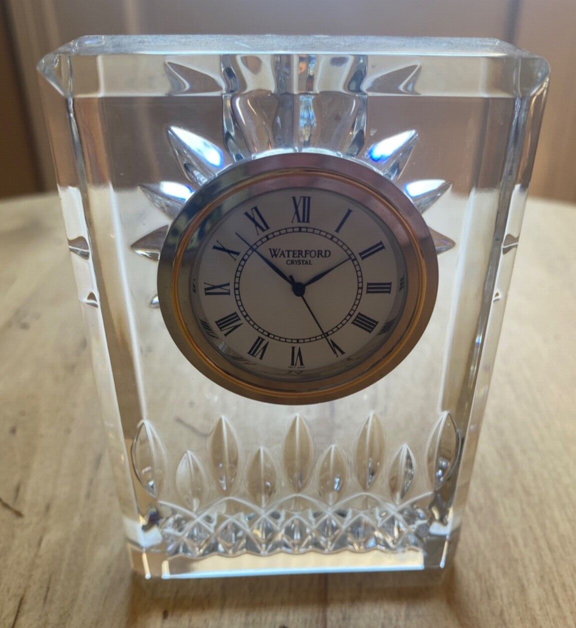 Waterford Crystal Lismore ClockMint Condition eBay