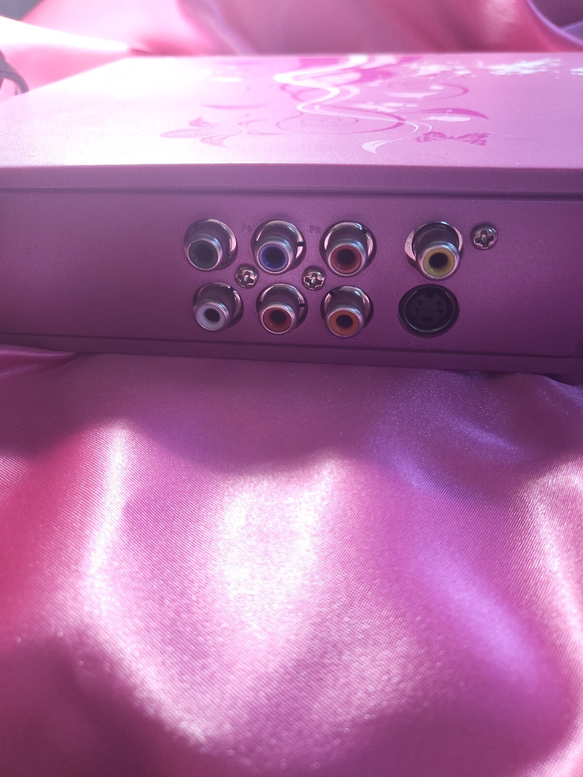 Memorex Progressive Scan DVD/CD Player Pink Model MVD2040-FLR  &ldquo;B&rdquo; No Remote