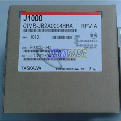 1PCS Yaskawa Inverter CIMR-JB2A0004BBA 220V 0.4KW NEW