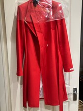 Ted Baker Long Belted Wrap Coat Bnwt Rrp £ 339 (440 Euro) Size 3 Uk 12