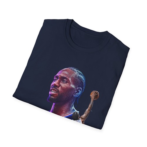 Kawhi Leonard Unisex Softstyle T-Shirt, Basketball Fan Tee, Sports Apparel, Gift - Picture 21 of 25